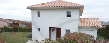 investissement locatif construction maison avec étage et garage réalisation bureau d'études Alain Ghigo