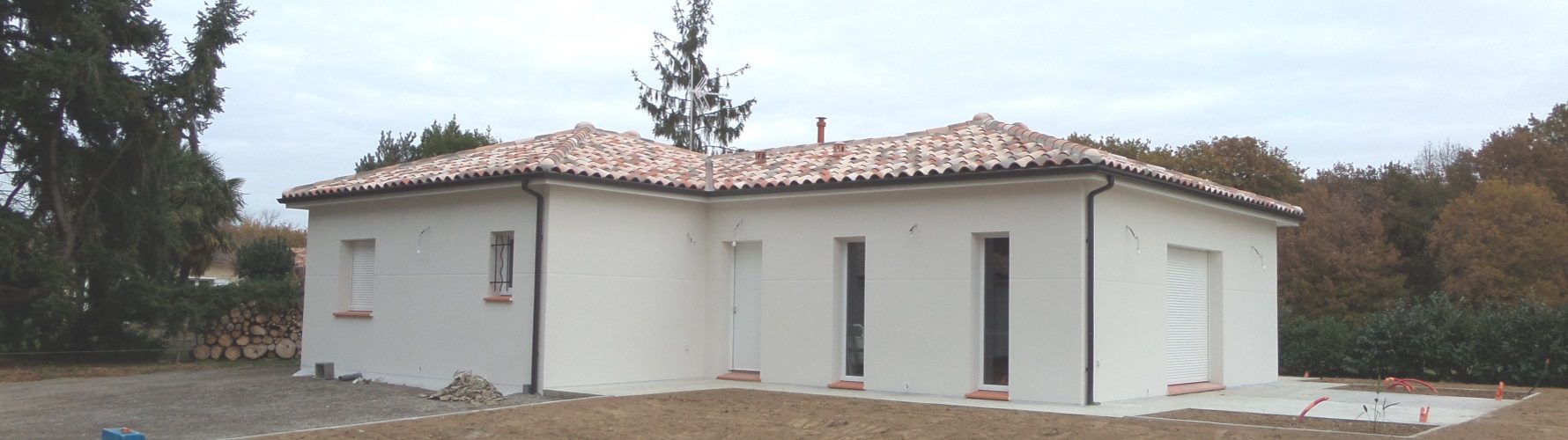 maison individuelle contemporaine - réalisation 54 du bureau d'étude et de maîtrise Alain Ghigo
